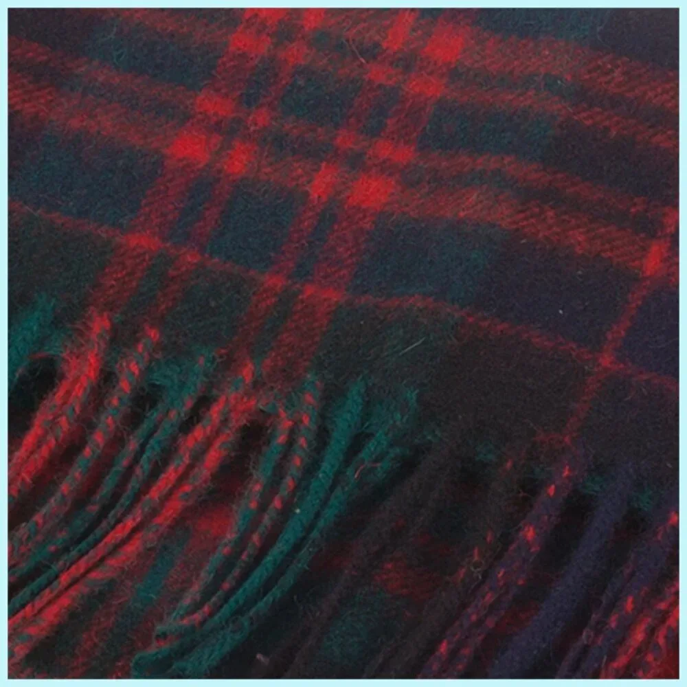 Scarf GUARANTEED 100% Quality Lambswool CLAN HISTORY & MOTTO INCLUDED